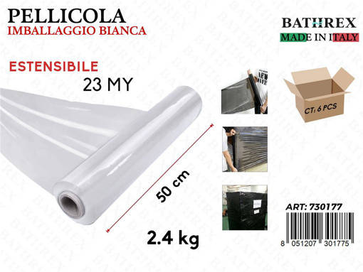 /Pellicola Imballaggio Bianca 2.4Kg 23My
