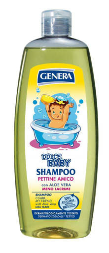 Genera Dolce Baby Shampoo - Pettine Amico 500 Ml