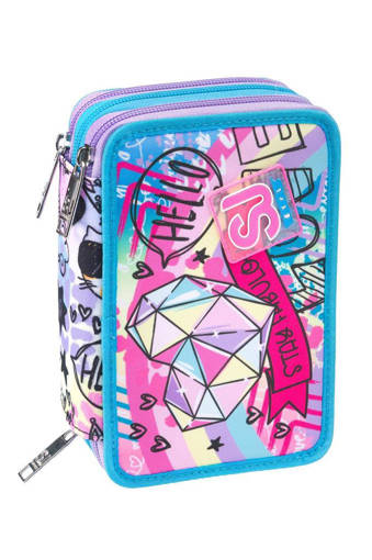 SJ Gang - Astuccio 3 Zip Girl Colorjam 30C202409_429