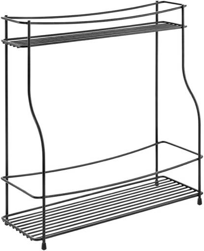 Metaltex Porta Spezie/Bottiglie 2 Piani cm 35X12X37 Touch Therm Balsamico Lava