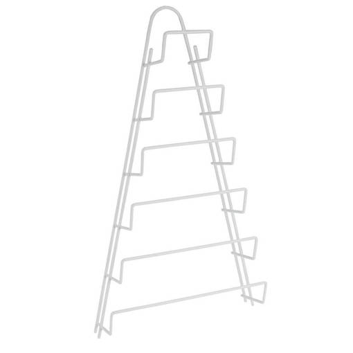 Metaltex Porta Coperchi da Appendere 6 Posti cm 23X7X42 Kiwi - Quick Box