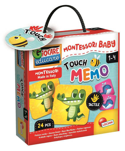 Lisciani - Educativi Prescolari Baby - Montessori Baby Touch Memo 92703