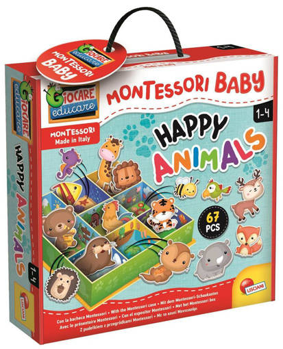 Lisciani - Educativi Prescolari Baby - Montessori Baby Happy Animals 92772