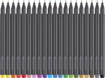 Faber Castell - Penne a fibra Grip Finepen bustina da 20 151620