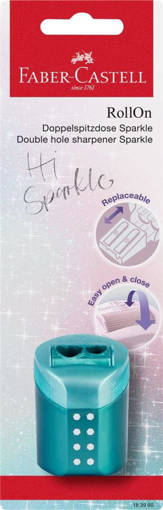 Faber Castell - Temperamatite due fori RollOn Sparkle BC 183990
