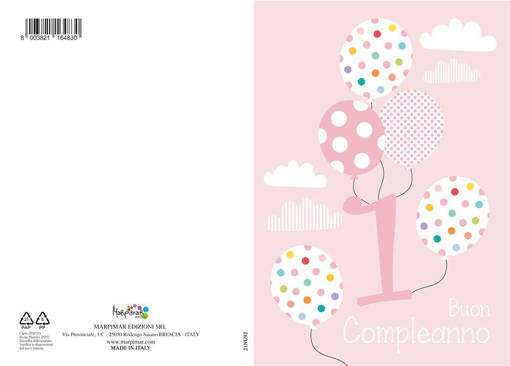 Marpimar - Compleanno 1 Anno Femminile 21NU92