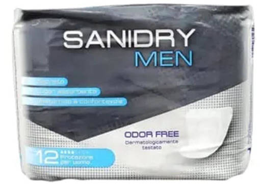 Sanidry Men Anatomico 12 pz, Dispositivo Medico