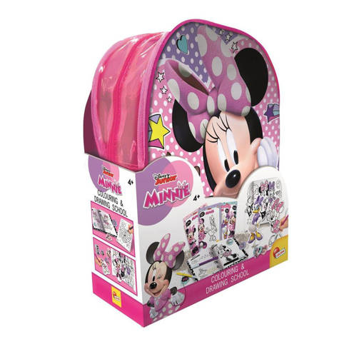 Lisciani - Giochi Creativi - Minnie Zainetto Colouring And Drawing School 92932