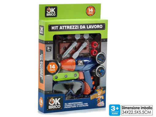 Kit Attrezzi Da Lavoro 14Pz