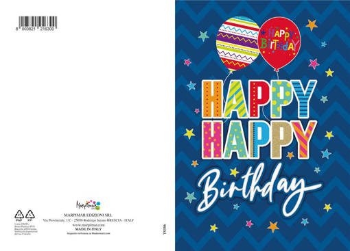Marpimar - Compleanno Special Palloncini TSD06