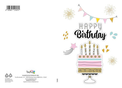 Marpimar - Buon Compleanno 3D TSD03