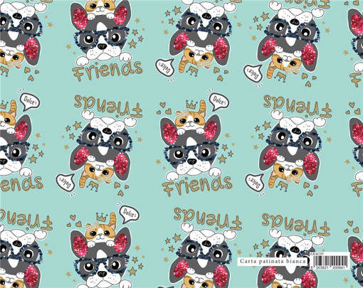 Marpimar - Carta Regalo Gattini Colorati ERAC05