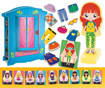Lisciani - Montessori Baby Wood Magnetic Fashion Doll 98361