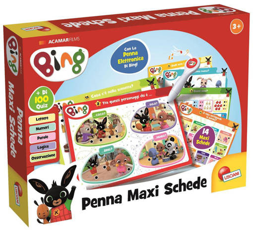 Lisciani - Educativi Prescolari Baby - Bing Penna Maxi Schede 100422