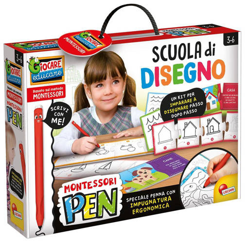 Lisciani - Educativi Prescolari - Montessori Pen Scuola Di Disegno 101696