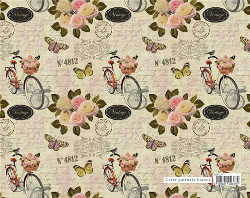 Marpimar - Carta Regalo Biciclette E Fiori ERAC23