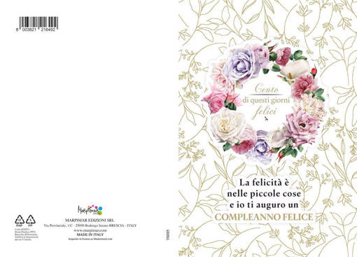 Marpimar - Fiori Compleanno 3D TSD25