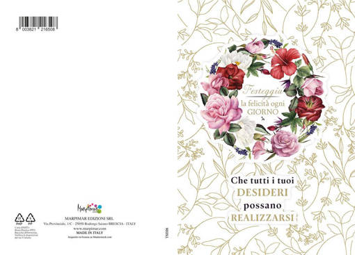 Marpimar - Fiori Compleanno 3D TSD26