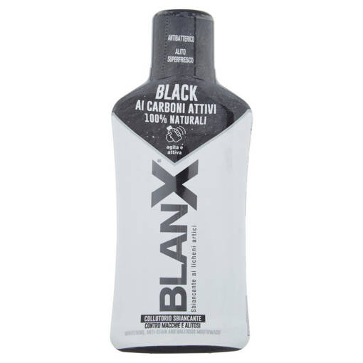 Blanx Black ai Carboni Attivi 100% Naturali Collutorio Sbian