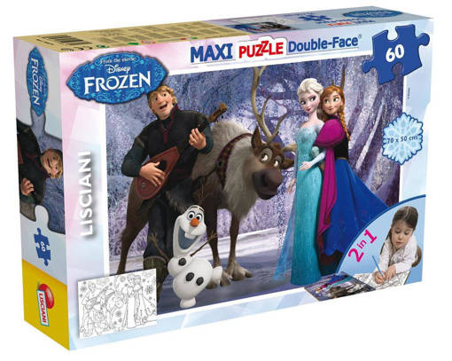 Lisciani - Puzzle Per Bambini - Disney Puzzle Df Maxi Floor 60 Frozen Music And Fun 46874