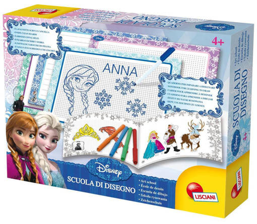 Lisciani - Giochi Creativi - Frozen Scuola Di Disegno 47833