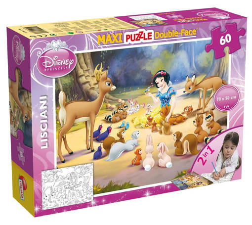 Lisciani - Puzzle Per Bambini - Disney Puzzle Df Maxi Floor 60 Snow White 46577