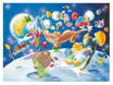 Lisciani - Puzzle Per Bambini - Disney Puzzle Df Maxi Floor 108 Mickey Mouse - In Space 48298