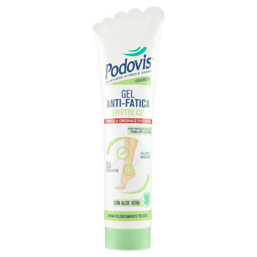 Podovis Gel Antifatica Effetto Ice Con Aloe Vera 150 ml