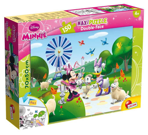 Lisciani - Puzzle Per Bambini - Disney Puzzle Df Maxi Floor 150 Minnie 48335