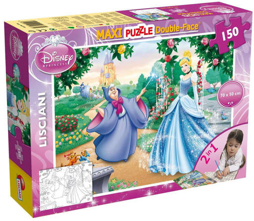 Lisciani - Puzzle Per Bambini - Disney Puzzle Df Maxi Floor 150 Cinderella 46720