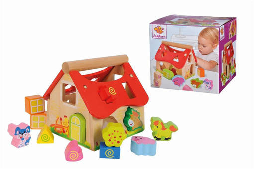 Simba - Eichhorn Casetta forme e incastri 15 pz - cm.18x17,5x18 100002098