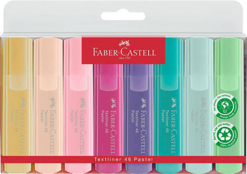 Faber Castell - Evidenziatori TL 46 Pas bustina da 8 154681