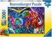 Ravensburger - Puzzle 200 pz. XXL - Dinosauri spaziali 12976 8