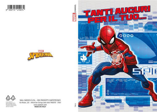 Marpimar - Biglietto Spiderman TB11