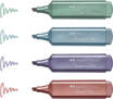 Faber Castell - Evidenziatori TL 46 Metallic bust. da 8 154689