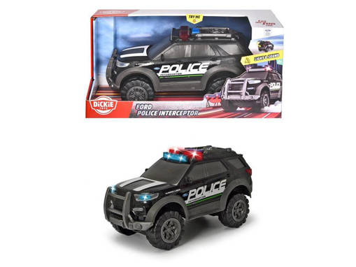 Simba - City Heroes Ford Police Interceptor Cm. 30 Con Luci E Suoni 203306017