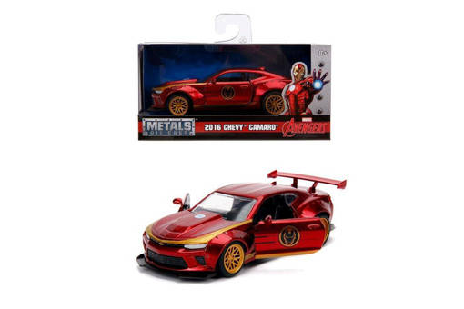 Simba - Marvel Ironman Chevy Camaro Ss Del 2016 In Scala 1:32  253222003