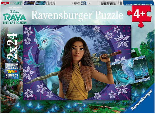 Ravensburger - Puzzle 2x24 pz Raya 05097 0