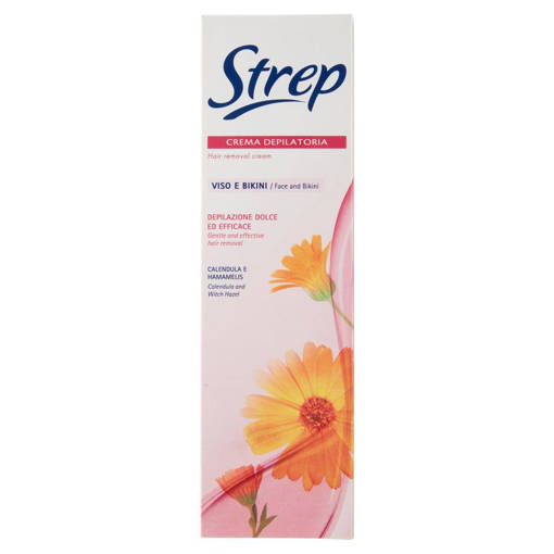 STREP CREMA DEPILATORIA VISO E BIKINI 75GR