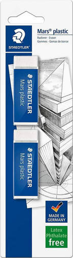 STAEDTLER GOMME MARS PLASTIC 2 PZ