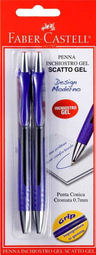 Faber Castell - Penna Scatto Gel 2x bl blu 100102427
