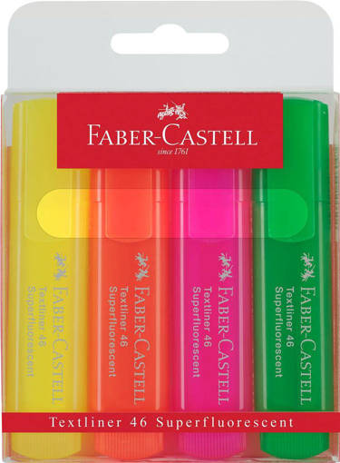 Faber Castell - Evidenziatori TL 46 SF bustina da 4 154604