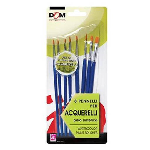 CWR - Pennelli - Blister 8 Pezzi Ass. - Acquerello 11651