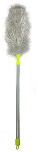 Irge Piumino Raccoglipolvere, con Manico Allungabile, 84cm, 1 pezzo, Colori Assortiti