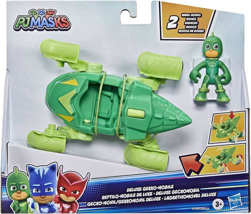 Hasbro - Pj Masks Veicoli Pj Masks Deluxe Ast. F21095L0 - Pj Masks Feature Vehicle Gekko F21345L00