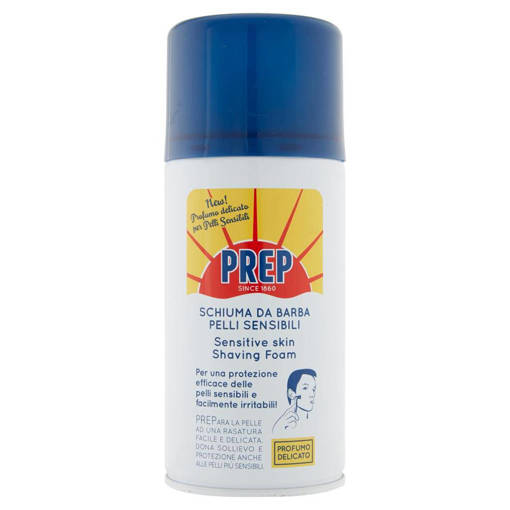 Prep  Schiuma Da Barba Pelli Sensibili 300 ml