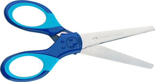 Faber Castell - Forbice Grip per la scuola blu Bl 181549