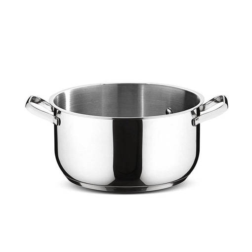 Lagostina Sfiziosa Casseruola Fonda 2 Maniglie, diametro cm 18