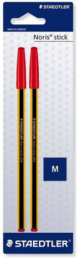Staedtler - Penna Noris Stick 2 Pz Rosso