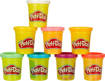 HASBRO - PLAYDOH - E5044EU4 PD 8 PACK RAINBOW E5062EU40